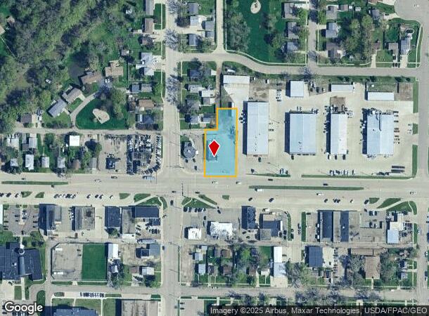  110 Main Ave E, West Fargo, ND Parcel Map