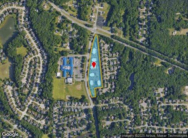  201 Owen Davis Blvd, Yorktown, VA Parcel Map