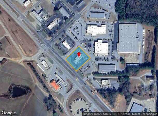 1149 E Atlantic St, South Hill, VA Parcel Map