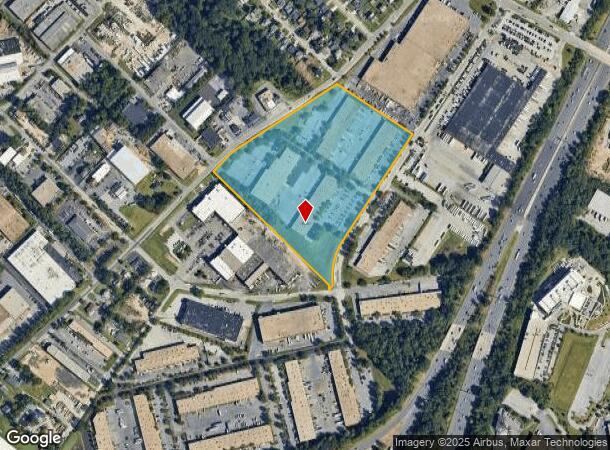 3922 Vero Rd, Halethorpe, MD Parcel Map