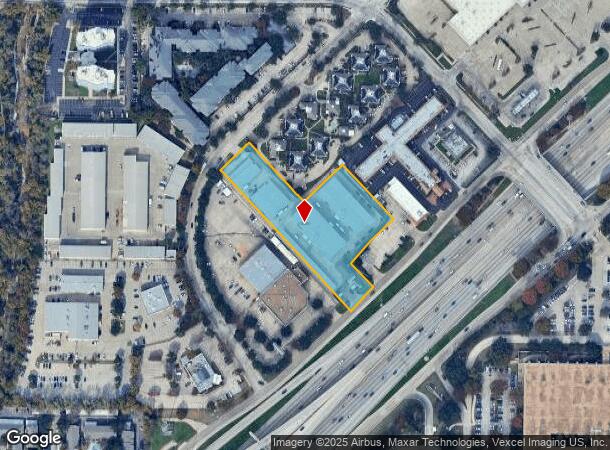  13637 N Central Expy, Dallas, TX Parcel Map