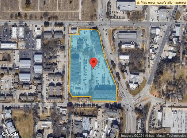  905 Cleveland St, Denton, TX Parcel Map