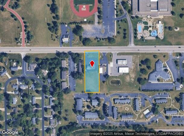 1893 W Maumee St, Adrian, MI Parcel Map