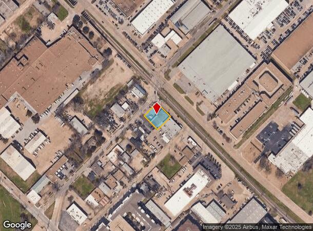  2720 Manor Way, Dallas, TX Parcel Map