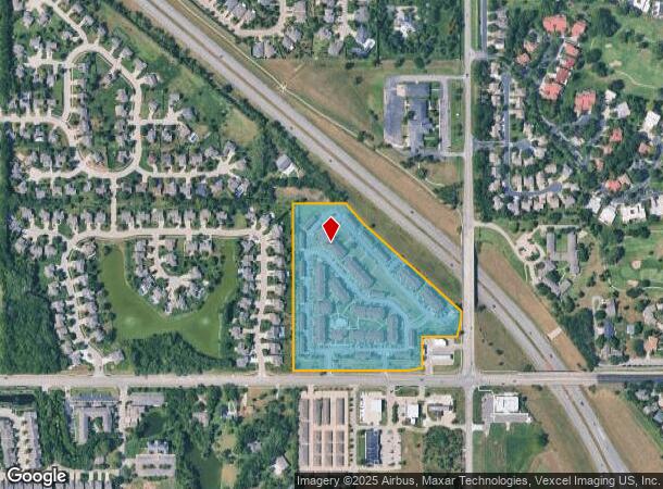 12526 E Central Ave, Wichita, KS Parcel Map