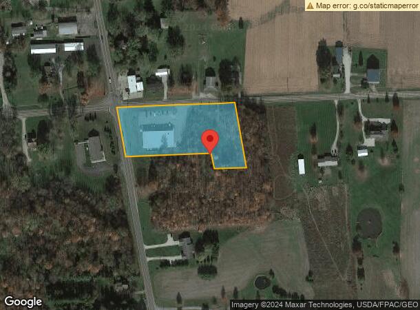  15884 Louisville St, Homeworth, OH Parcel Map