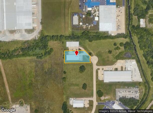  3185 Grand Prix Dr, Decatur, IL Parcel Map