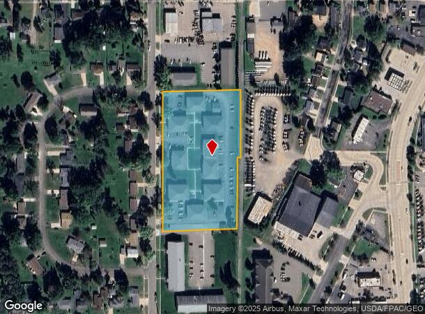 1501 S Locust Ave, Marshfield, WI Parcel Map