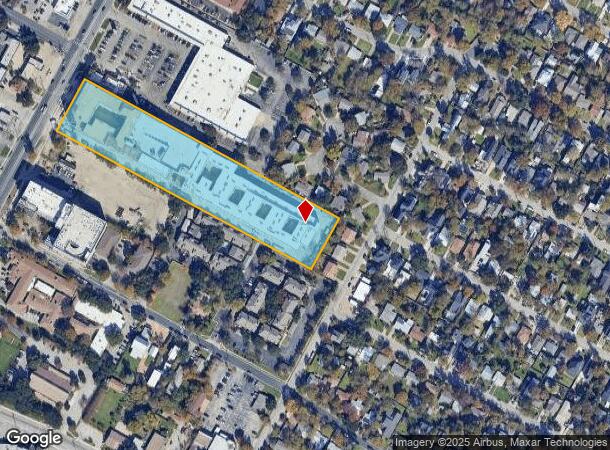  7113 Burnet Rd, Austin, TX Parcel Map