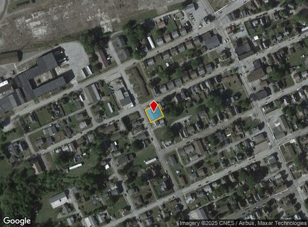 40 W Monroe St, Latrobe, PA Parcel Map