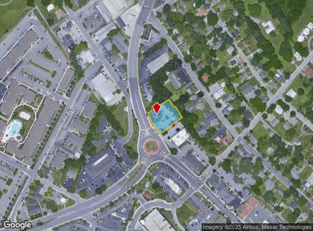  712 N Main St, Blacksburg, VA Parcel Map