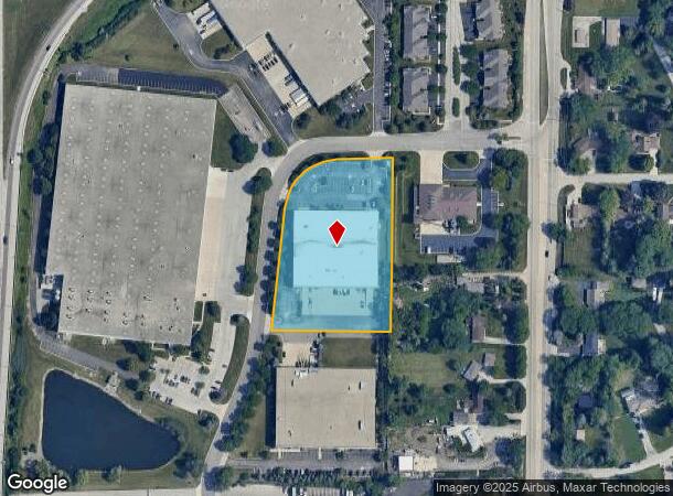 91 N Mitchell Ct, Addison, IL Parcel Map