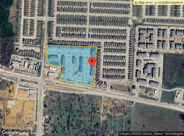  26493 E University Dr, Aubrey, TX Parcel Map