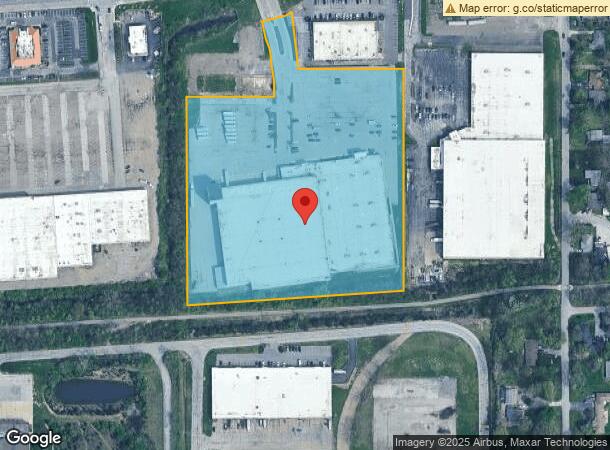  8301 E Washington St, Indianapolis, IN Parcel Map