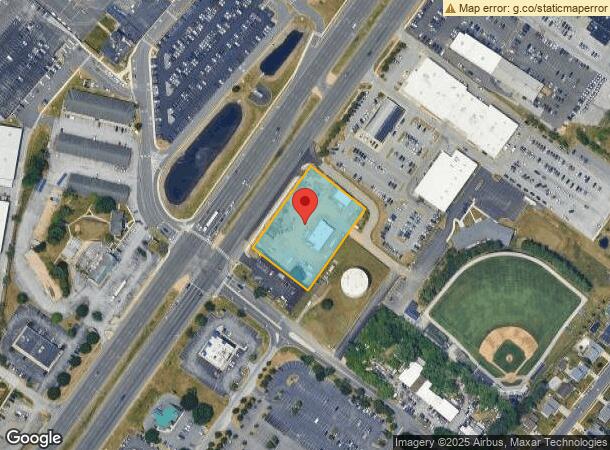 154 N Dupont Hwy, New Castle, DE Parcel Map