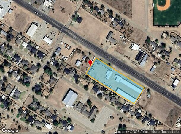 516 E Broadway St, Fritch, TX Parcel Map