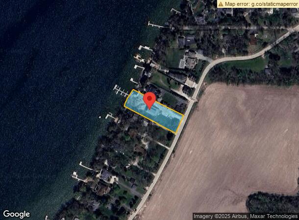  2631 E Lakeshore Dr, Twin Lakes, WI Parcel Map