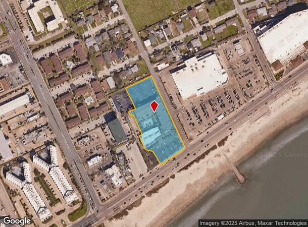  5900 Seawall Blvd, Galveston, TX Parcel Map