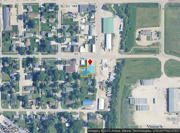 1814 Main St, Granger, IA Parcel Map