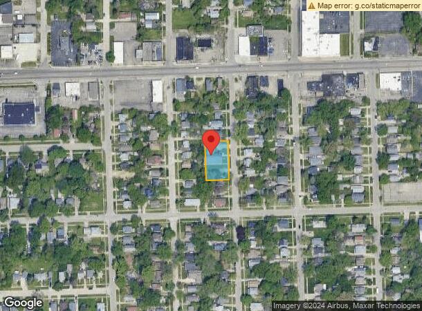  1200 Stocker Ave, Flint, MI Parcel Map