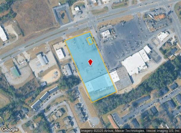 Jefferson Davis Hwy, Beech Island, SC Parcel Map