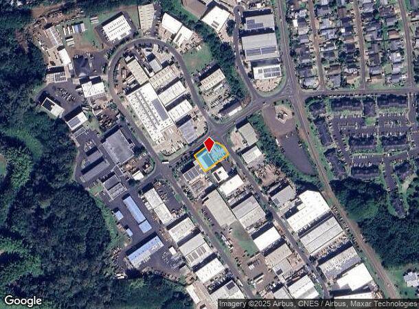 1595 Haleukana St, Lihue, HI Parcel Map