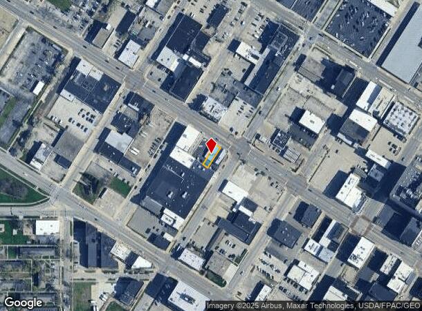  907 Monroe St, Toledo, OH Parcel Map