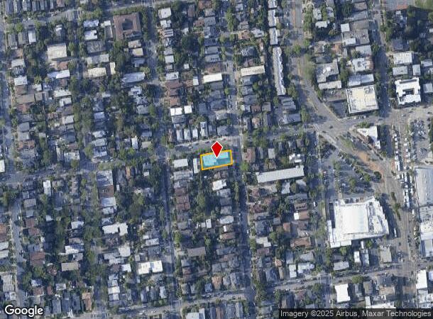  1950 Rose St, Berkeley, CA Parcel Map