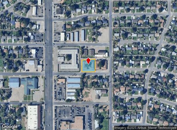  1610 45Th St, Lubbock, TX Parcel Map