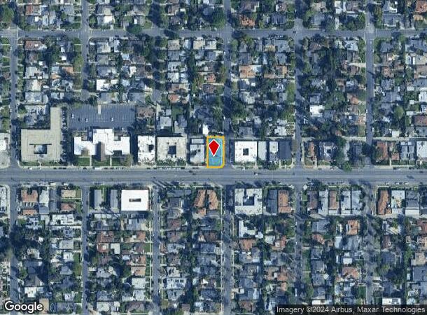  13901 Burbank Blvd, Van Nuys, CA Parcel Map