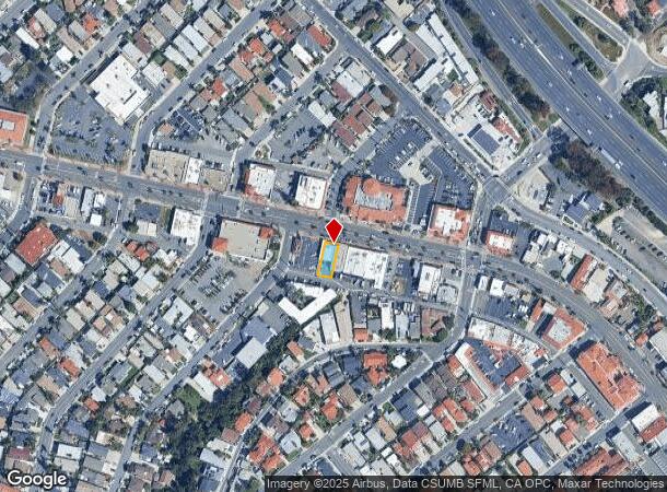 540 N El Camino Real, San Clemente, CA Parcel Map