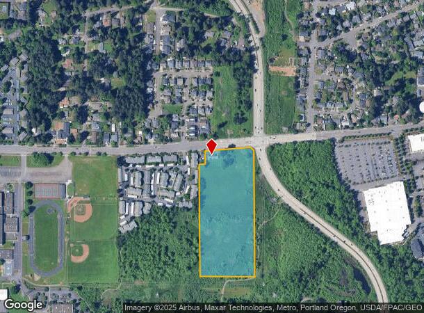 20932 Ne Halsey St, Fairview, OR Parcel Map