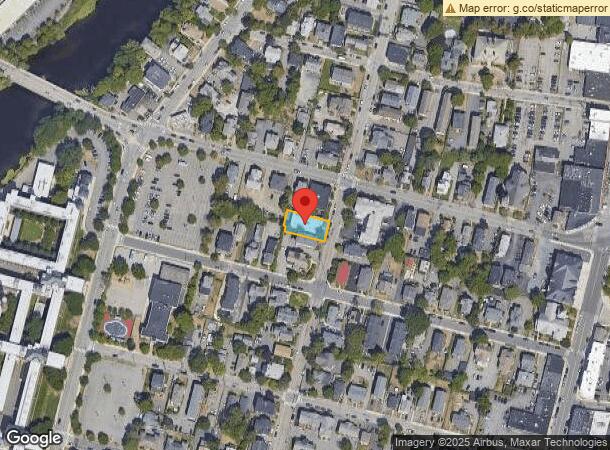  95 Adams St, Waltham, MA Parcel Map