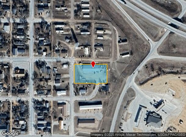 405 E Weston St, Moorcroft, WY Parcel Map