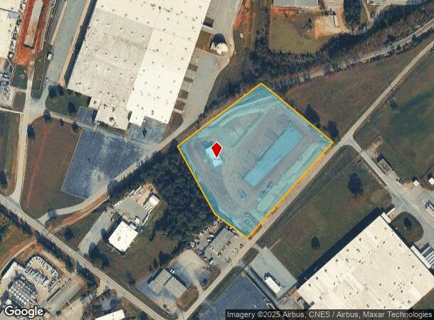 117 Osage Dr, Greenville, SC Parcel Map