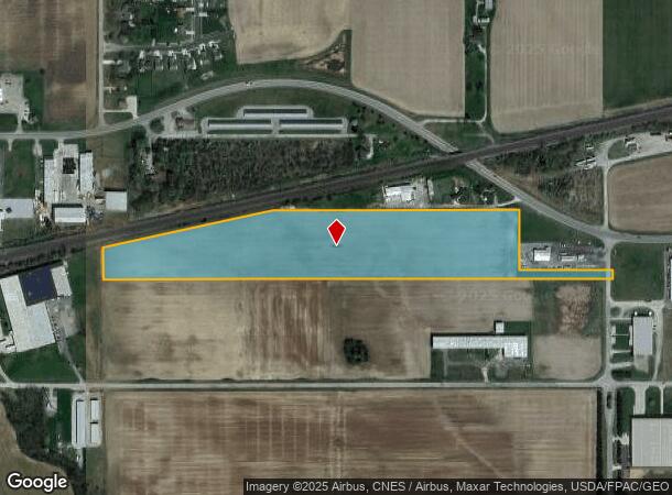 6031 Us Highway 20A, Delta, OH Parcel Map