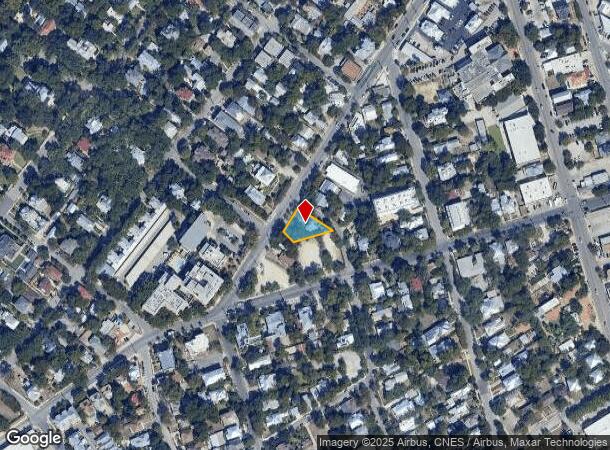  1102 S Alamo St, San Antonio, TX Parcel Map