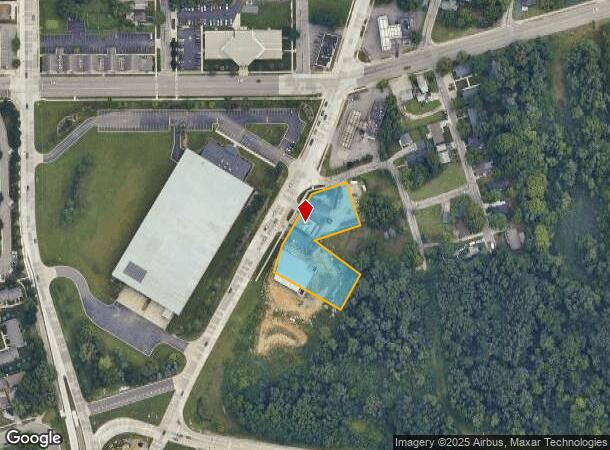  539 S Huron St, Ypsilanti, MI Parcel Map