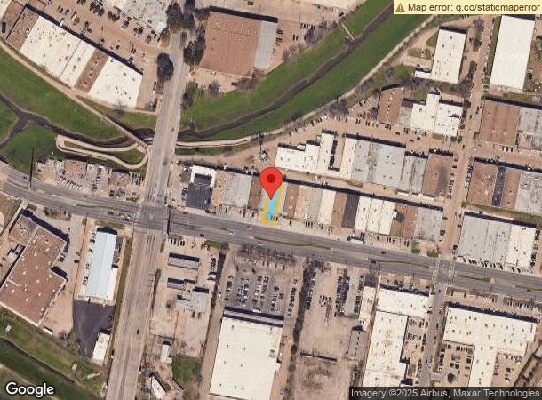  2156 Irving Blvd, Dallas, TX Parcel Map