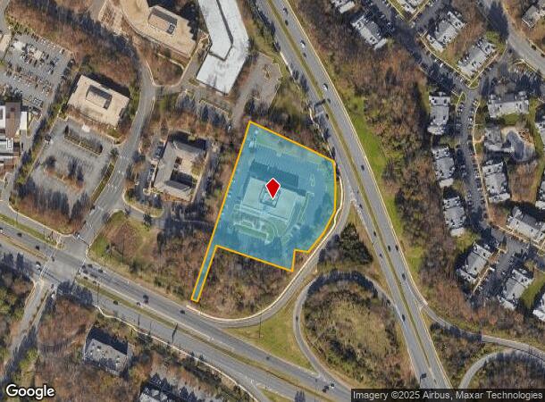  4001 Fair Ridge Dr, Fairfax, VA Parcel Map