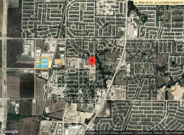  631 Industry Way, Prosper, TX Parcel Map