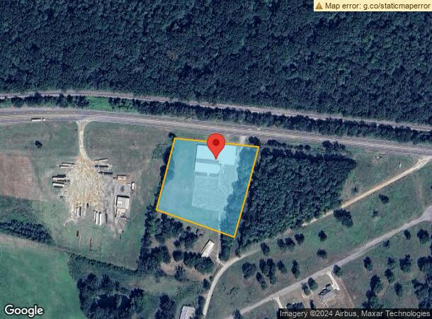  1071 S George Bowers Dr, Tenaha, TX Parcel Map