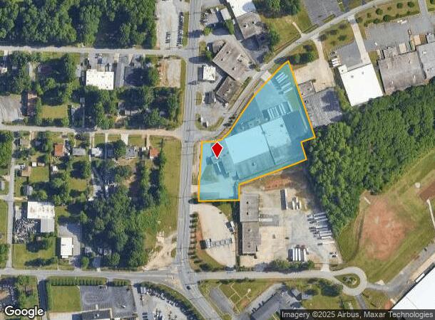 1141 Foust Ave, High Point, NC Parcel Map
