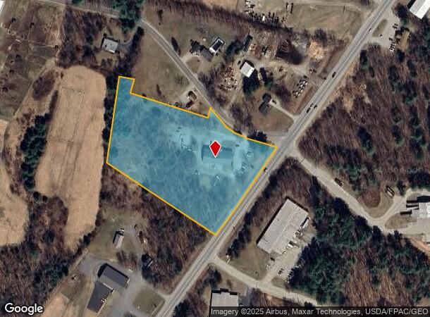 10 Cross Rd, Winthrop, ME Parcel Map