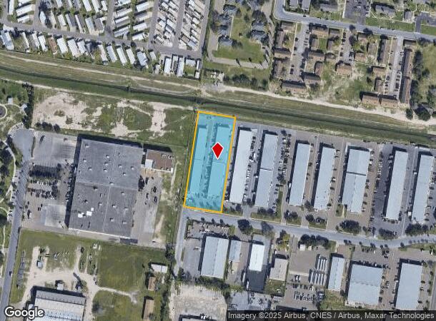  301 E Cedar Ave, Mcallen, TX Parcel Map