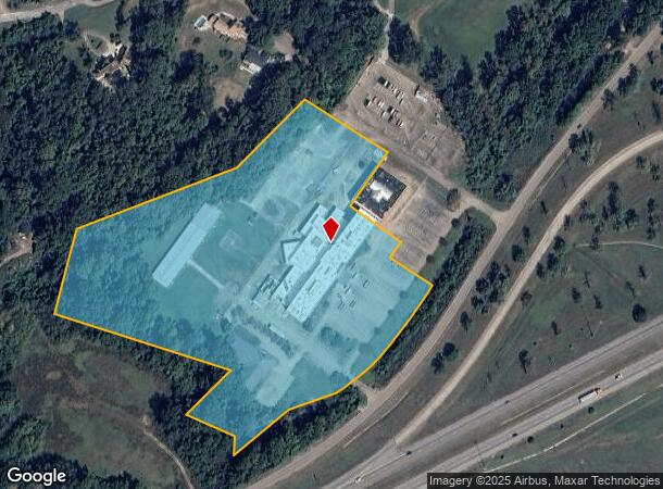  1111 N Frontage Rd, Vicksburg, MS Parcel Map