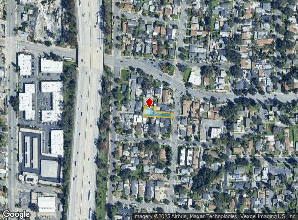 1325 Glen Ave, Pasadena, CA Parcel Map