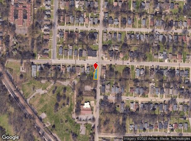  1551 Netherwood Ave, Memphis, TN Parcel Map