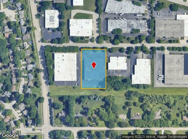 1485 Davis Rd, Elgin, IL Parcel Map