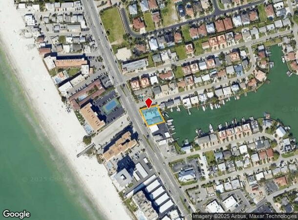 17495 Gulf Blvd, Redington Shores, FL Parcel Map